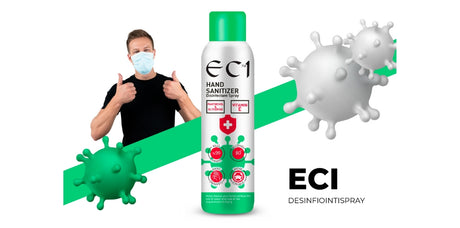 Kovan luokan desinfointispray saatavillla