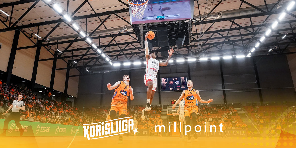 Millpoint Koripalloliiton ja Korisliigan yhteistyökumppaniksi