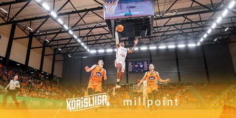 Millpoint Koripalloliiton ja Korisliigan yhteistyökumppaniksi