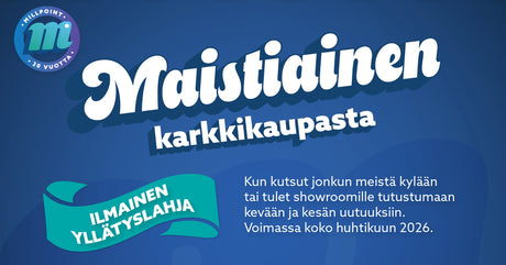 Maistiainen karkkikaupasta