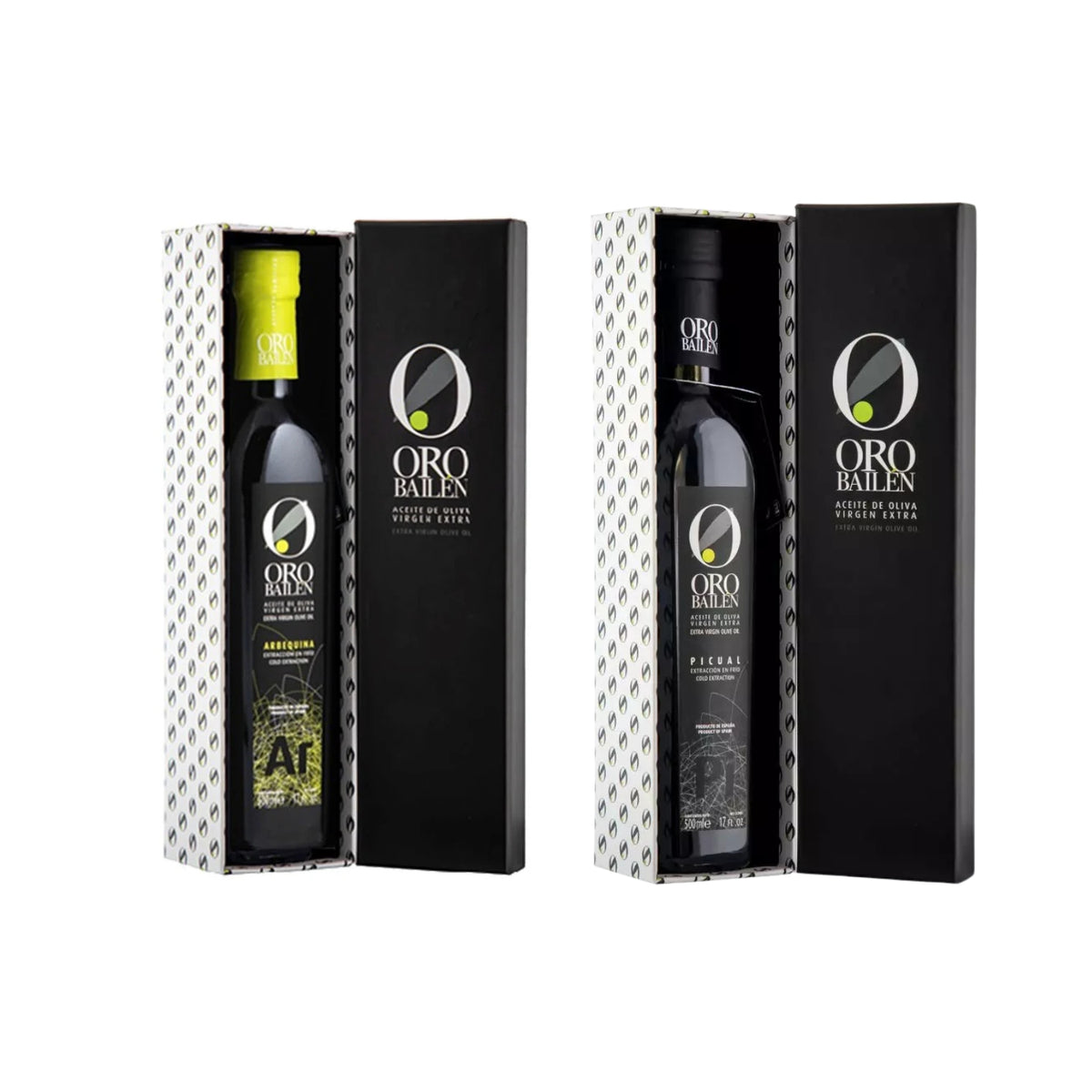 Oro Bailen oliiviöljy 500 ml lahjapakkauksessa