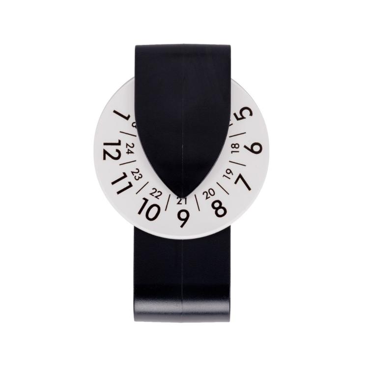 Kotimainen parkkikiekko aurinkolippaan