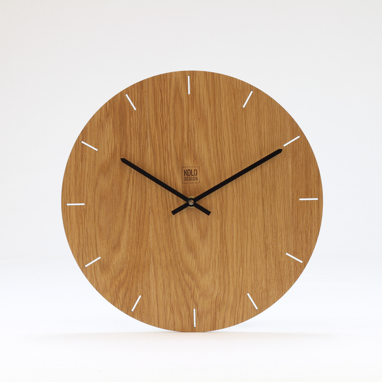 Kolo Design kello 30 cm tammi