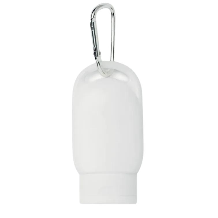 Aurinkorasva karabiinihaalla