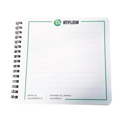 Logo kierrelehti&ouml; pieni neli&ouml;