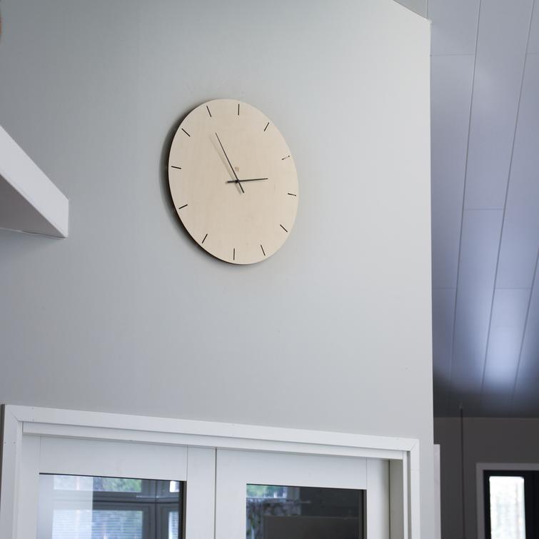 Kolo Design kello 50 cm koivu