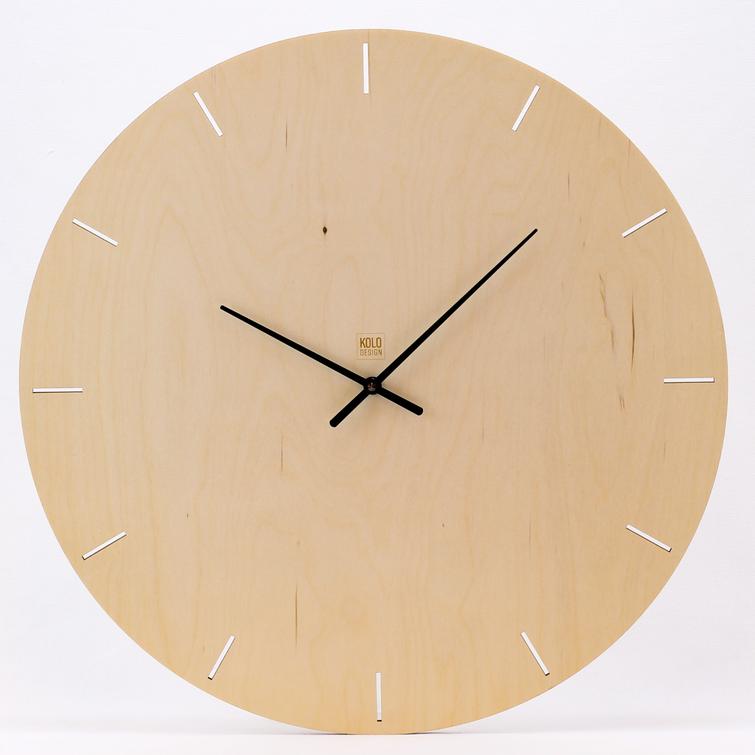 Kolo Design kello 50 cm koivu
