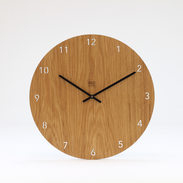 Kolo Design kello 30 cm tammi
