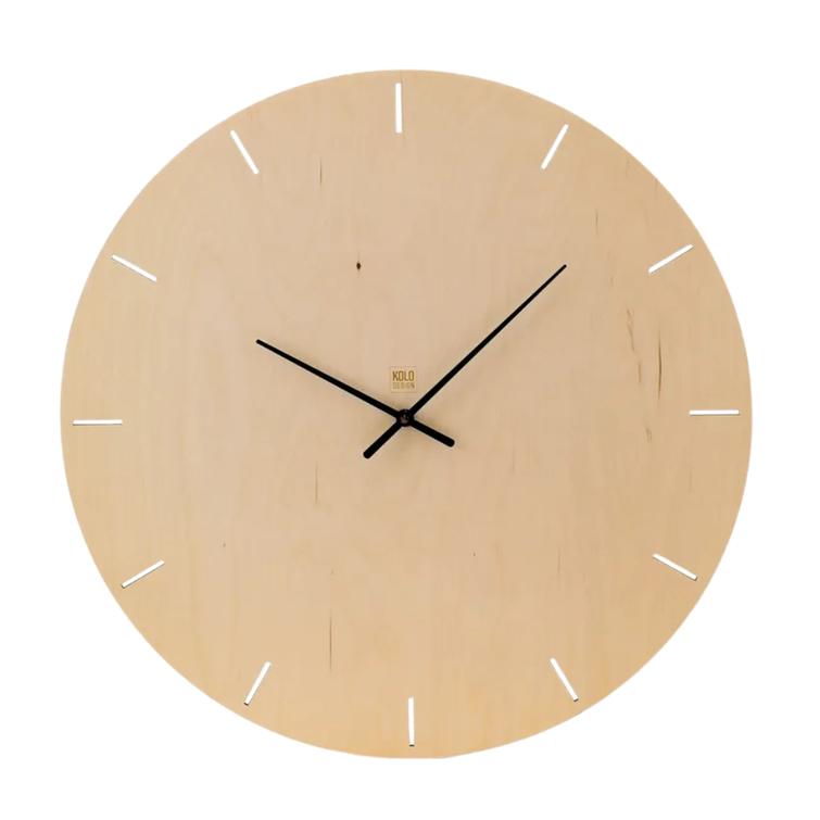 Kolo Design kello 50 cm koivu