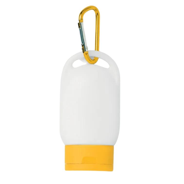 Aurinkorasva karabiinihaalla