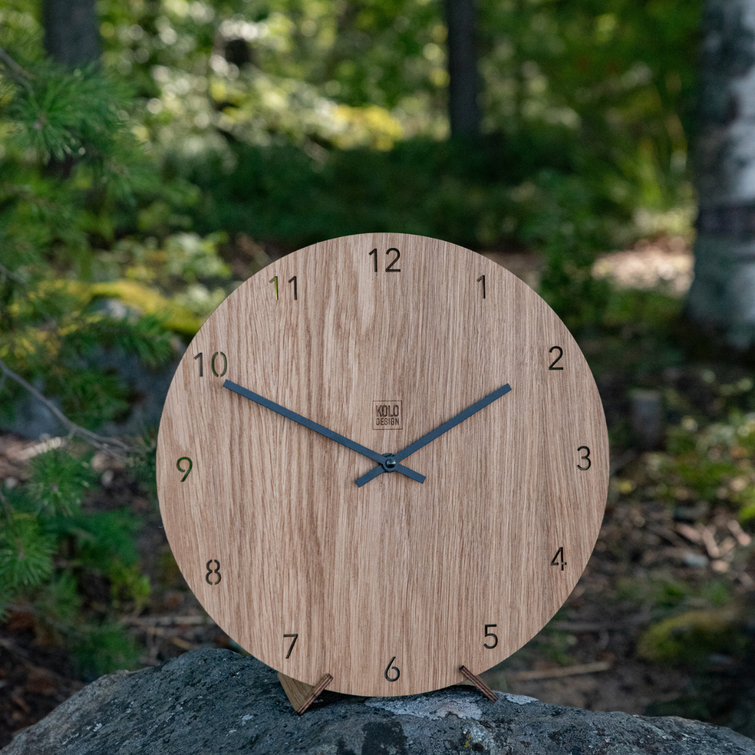 Kolo Design kello 30 cm tammi