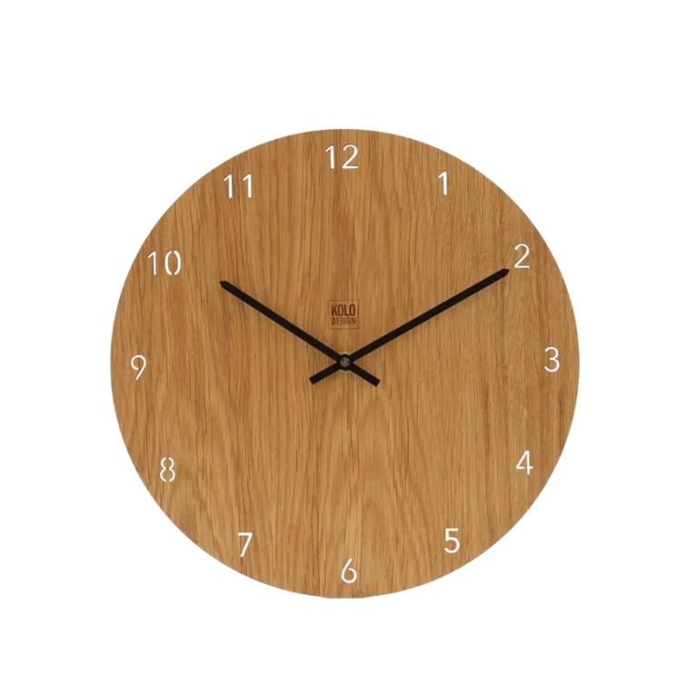 Kolo Design kello 30 cm tammi